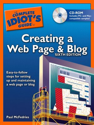 cover image of The Complete Idiot's Guide to Creating a Web Page & Blog